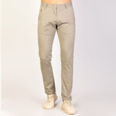 Pants:Gabardine_Semi Fit_Solid_206#2