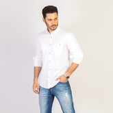 Shirt:Full Sleeve_Trendy Fit_Solid_441#1