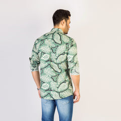 Shirt:Full Sleeve_Trendy Fit_ print_437#3