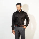Shirt:Full Sleeve Blue Door_Regular Fit_ Solid_281#1