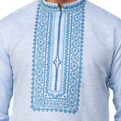 Panjabi:Semi Fit_Solid-Slub _349#3