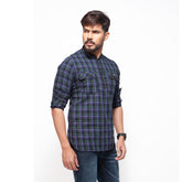 Fatua:Full Sleeve_Trendy Fit_Twill Check _200#1