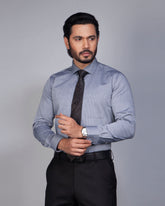 Men's Classic Black Formal Shirt