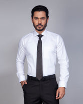 Men's Classic White Formal Shirt