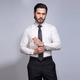 Men's full sleeve check formal shirt regular fit