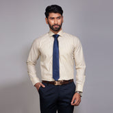 Shirt:Full Sleeve_Regular Fit_Stripe_380#1