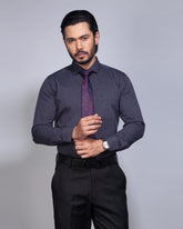 Shirt:Full Sleeve_Regular Fit_Stripe_383#2