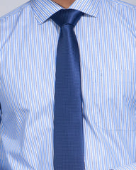 Sky Blue Regular Fit Formal Shirt 380#2