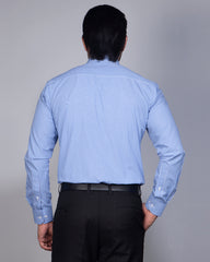 Regular Fit Stripe Cotton Formal Shirt 384#1