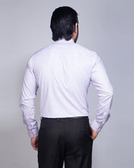 Regular Fit Stripe Cotton Formal Shirt 381#2