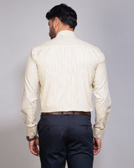 Stripe Regular Fit Formal Shirt 380#1