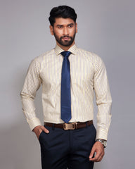 Stripe Regular Fit Formal Shirt