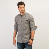 Shirt:Full Sleeve_Trendy Fit_ Solid_407#1