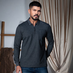 Polo: T-Shirt Full Sleeve_Semi Fit_Solid_103#3