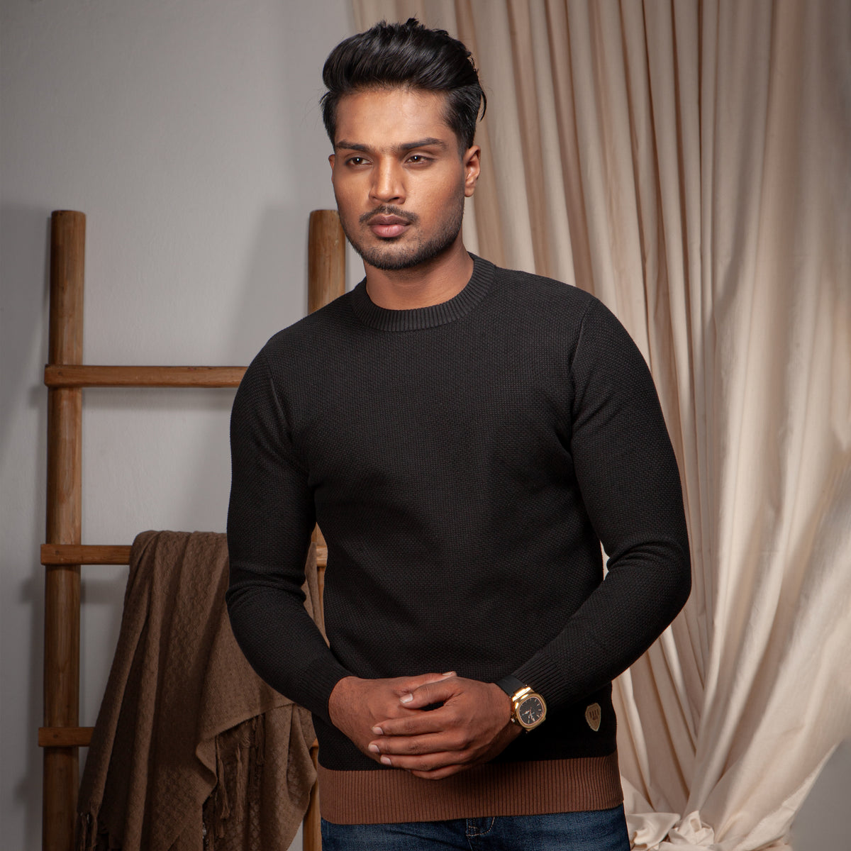 Sweater:Full Sleeve_Semi Fit_Design_125#1