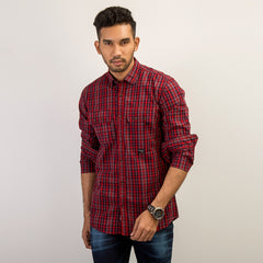 Shirt:Full Sleeve_Trendy Fit_ Solid_402#1