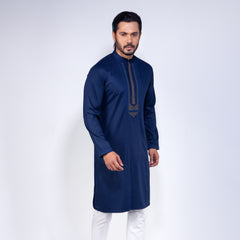 Panjabi:Semi Fit_Semi Fit_Solid_377#2