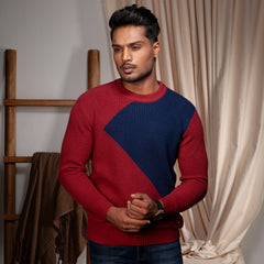 Sweater:Full Sleeve_Semi Fit_Design_126#1