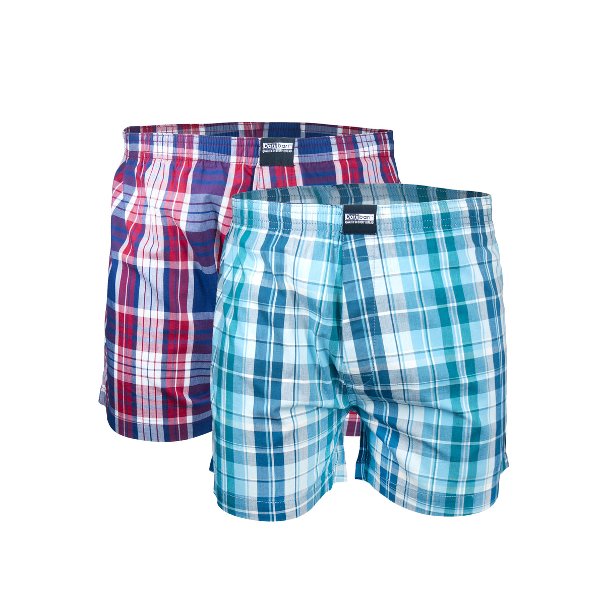 Woven Boxer Shorts: Semi Fit_Check_108#1