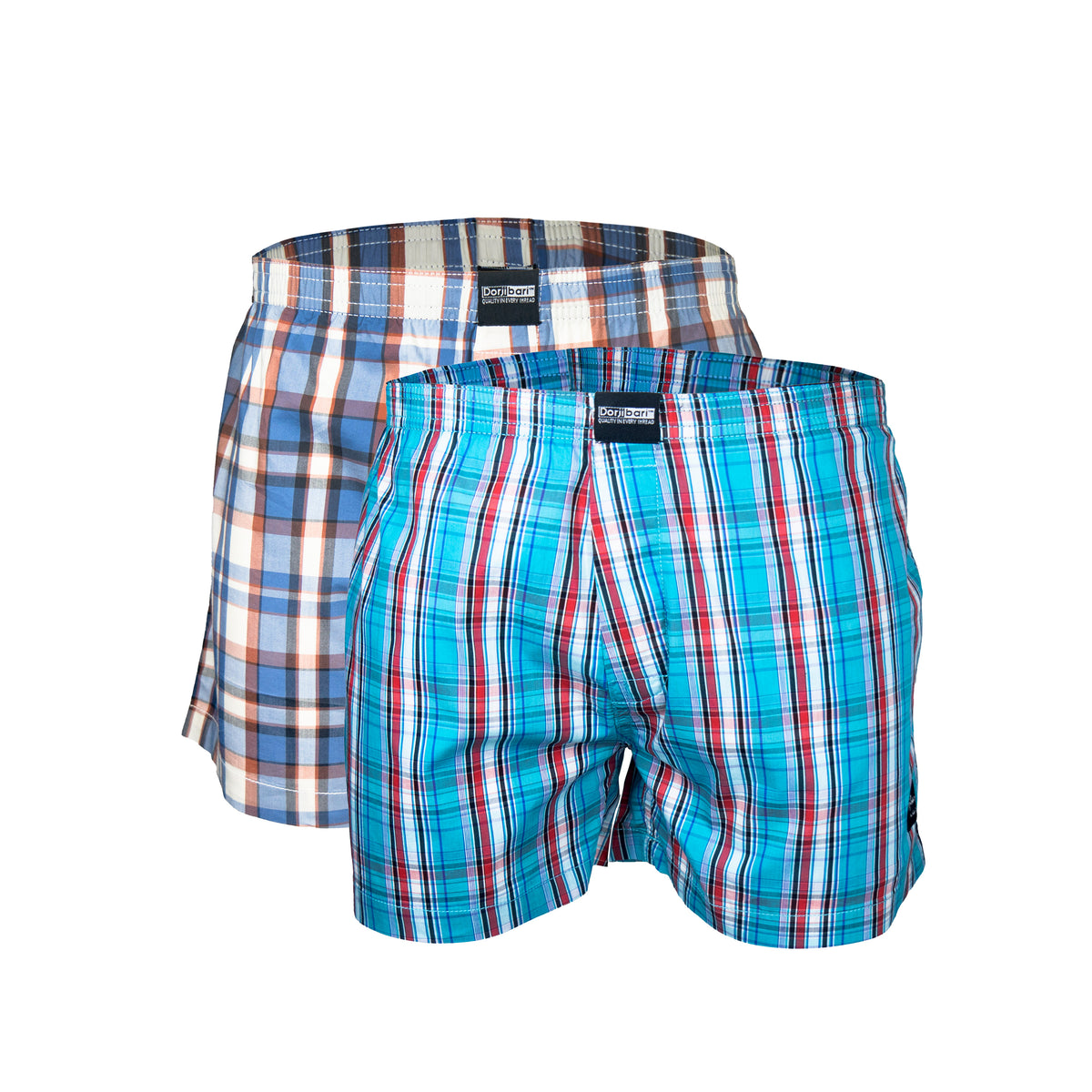 Woven Boxer Shorts: Semi Fit_Check_109#1