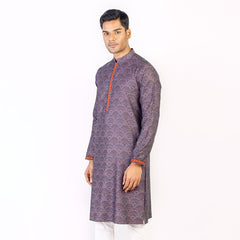 Panjabi:Semi Fit_Solid-Slub_303#2