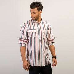 Bapari Shirt: Trendy Fit_Stripe_103#1