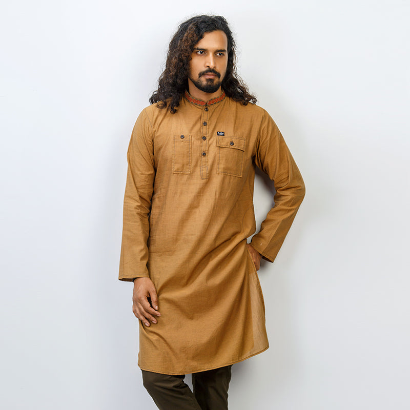 Panjabi: Trendy Fit_Solid_234#2