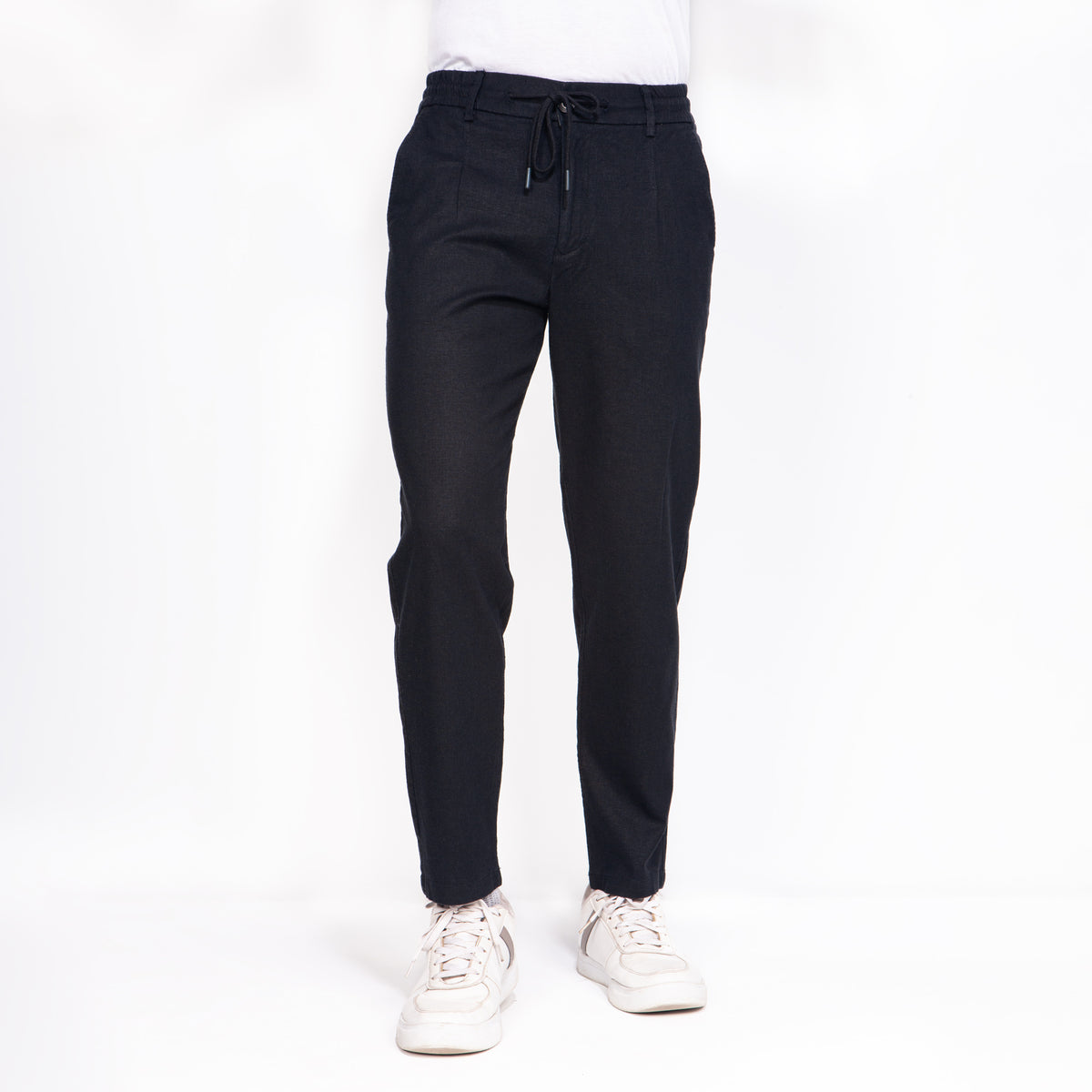 Trousers:Long_Regular Fit_Solid_130#3