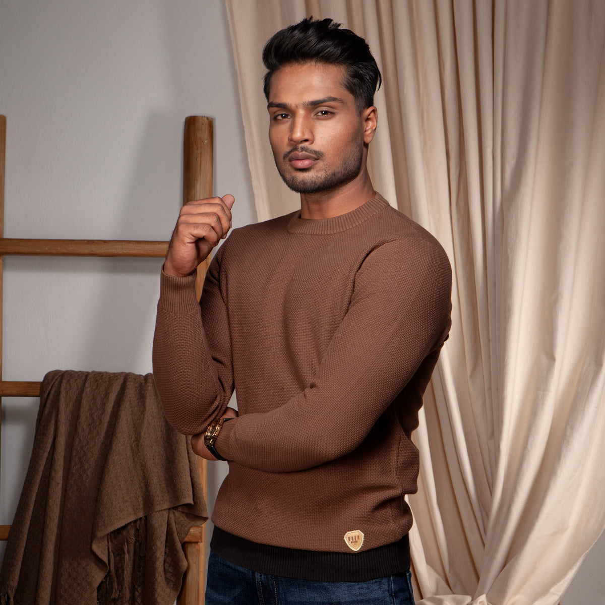 Sweater:Full Sleeve_Semi Fit_Design_125#2