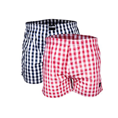 Woven Boxer Shorts: Semi Fit_Check_106#1