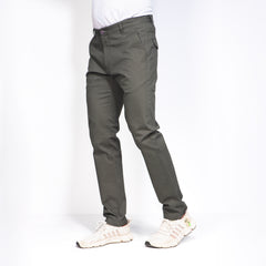 Pants:Gabardine_Semi Fit_Solid_215#2