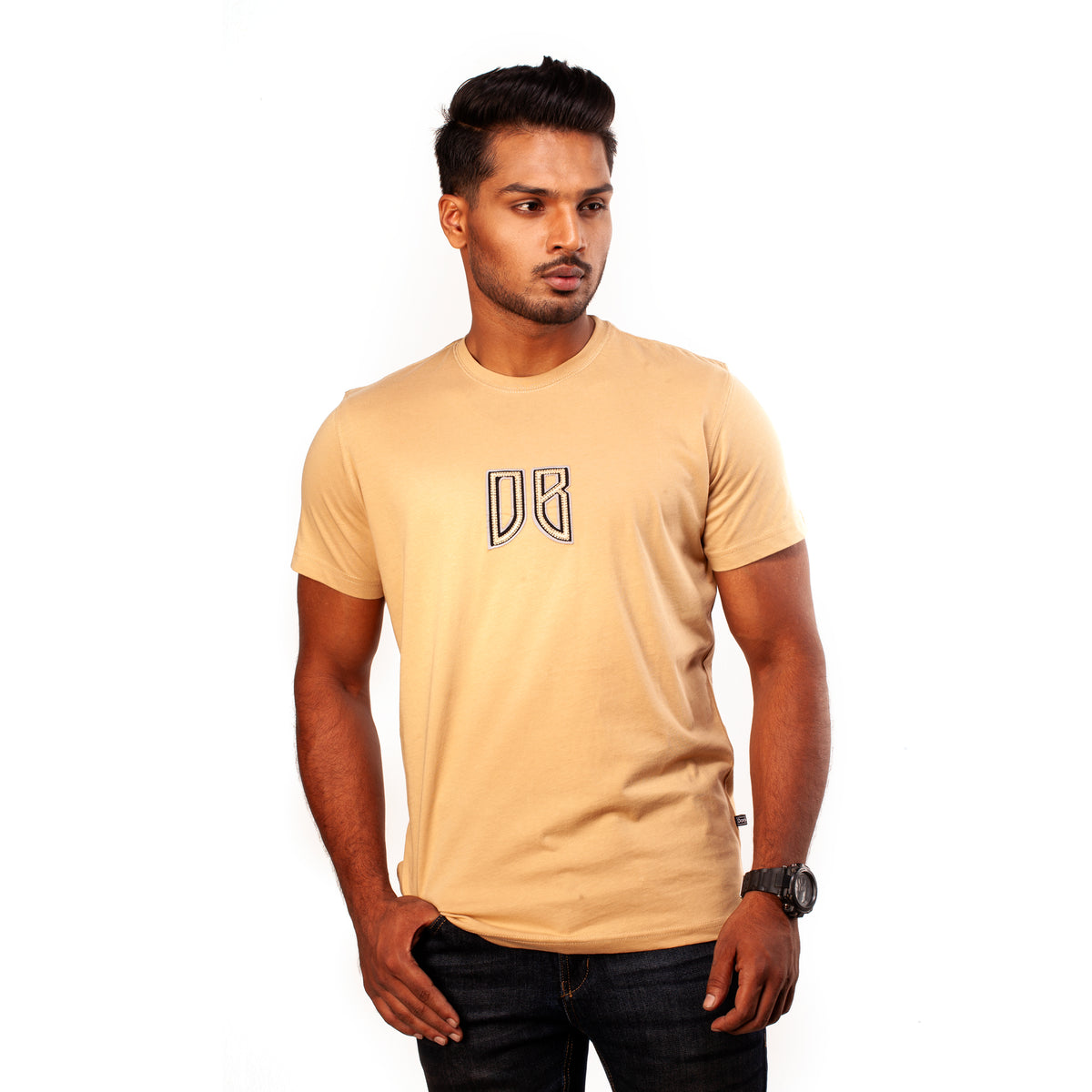 T-Shirt: Short Sleeve_Semi Fit_Solid_193#3