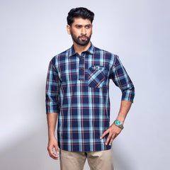 Fatua:3Quarter Sleeve_Trendy Fit_ Check_213#1