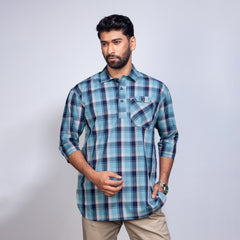 Fatua:3Quarter Sleeve_Trendy Fit_ Check_213#2