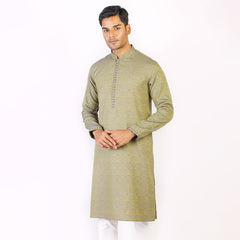 Panjabi:Semi Fit_Solid-Slub_303#3