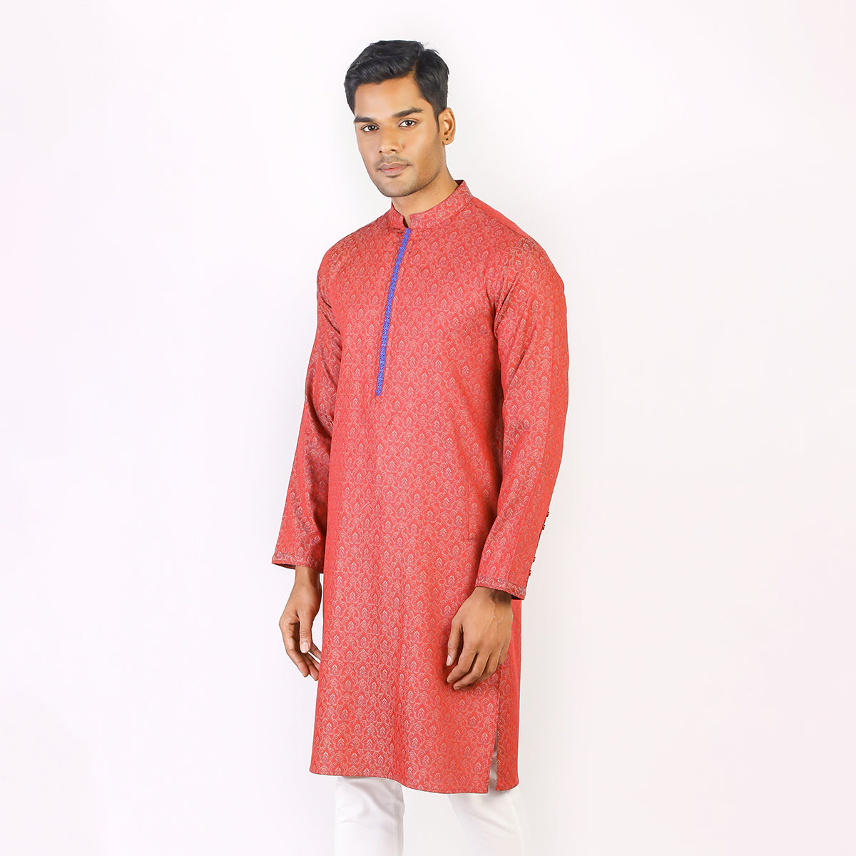 Panjabi:Semi Fit_Solid-Slub_306#2