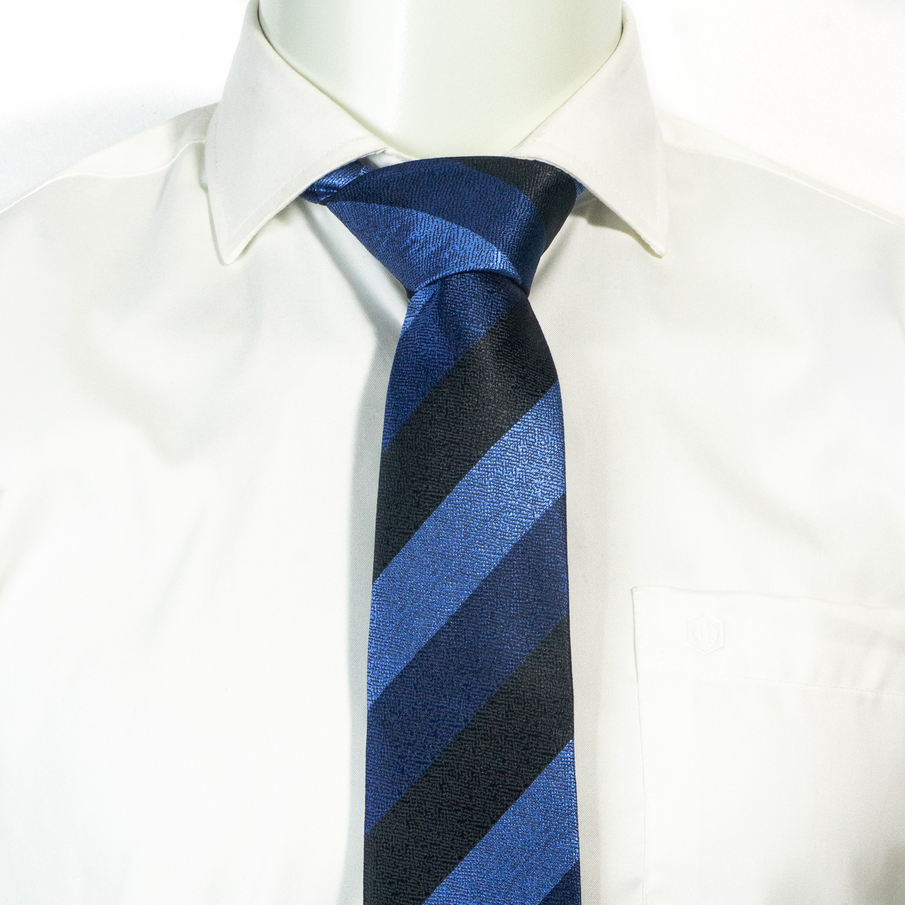 Tie: Slim Fit_Stripe_247#1