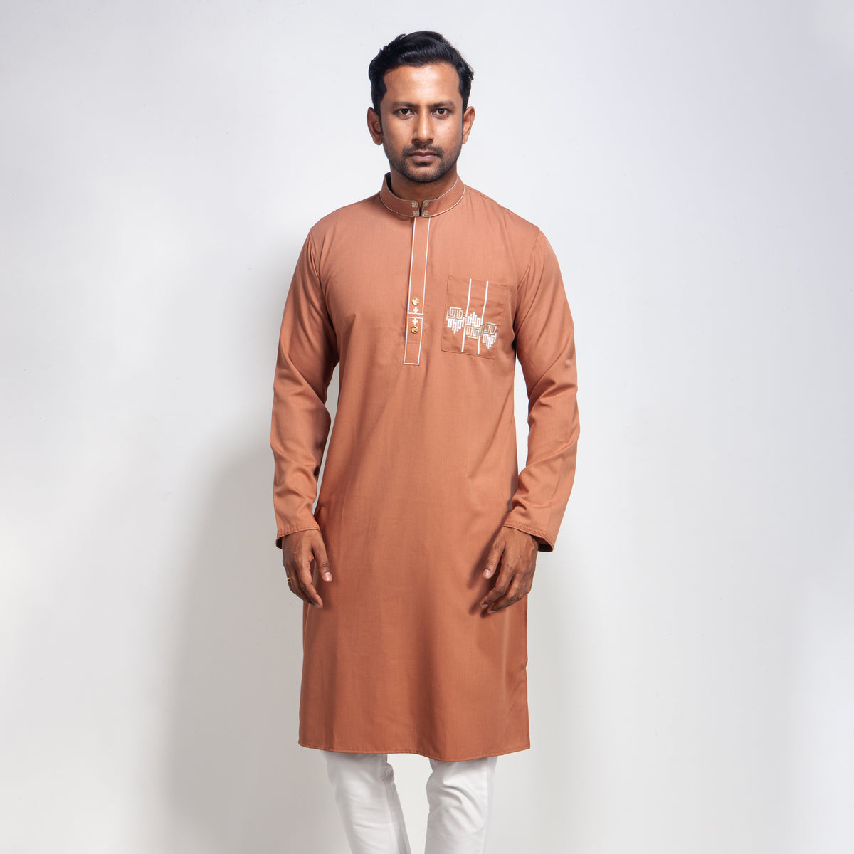 Panjabi:Semi Fit_Solid_356#3