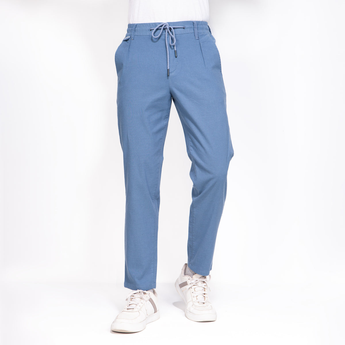 Trousers:Long_Regular Fit_Solid_126#3