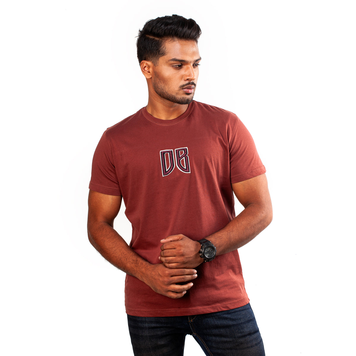 T-Shirt: Short Sleeve_Semi Fit_Solid_193#2