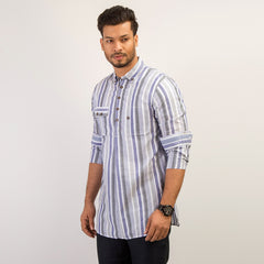 Bapari Shirt: Trendy Fit_Stripe_103#2