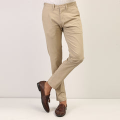 Pants:Gabardine_Semi Fit_Solid_202#2