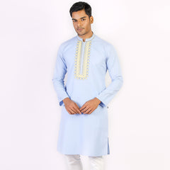 Panjabi:Semi Fit_Solid-Slub_286#2