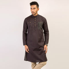 Panjabi: Trendy Fit_Solid_249#5