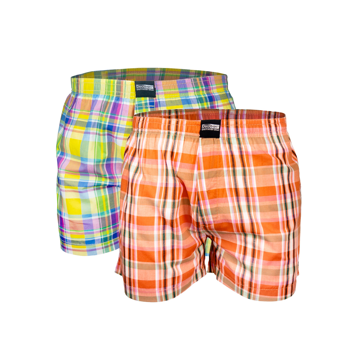 Woven Boxer Shorts: Semi Fit_Check_110#1