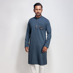 Panjabi:Semi Fit_Solid_356#2