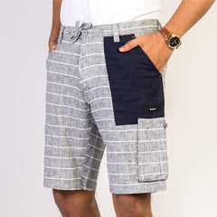 Trousers:Shorts_Semi Fit_Stripe_136#1