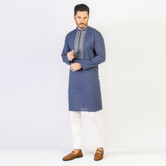 Panjabi:Semi Fit_Solid-Slub_285#3