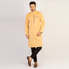 Panjabi:Semi Fit_Solid-Slub_320#2