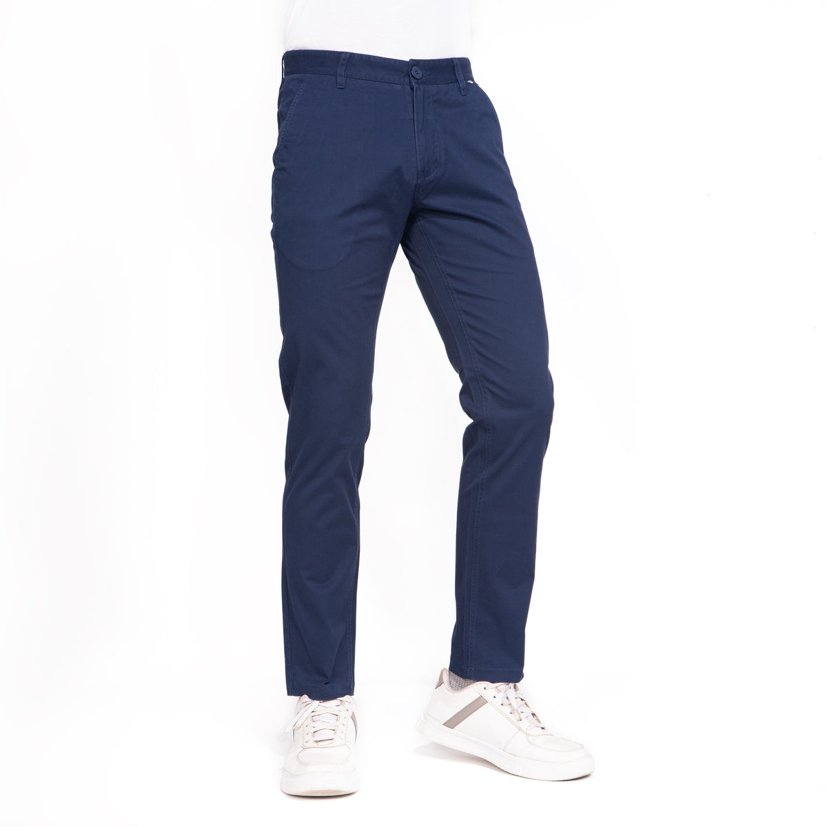 Pants:Gabardine_Semi Fit_Solid_214#2